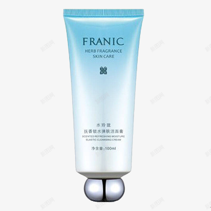 franic植物芳香洁面膏png免抠素材_新图网 https://ixintu.com 产品实物 味道清香 洁面膏 洗护用品 清洁肌肤