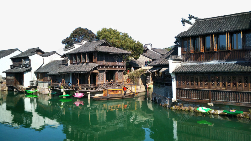 景点乌镇png免抠素材_新图网 https://ixintu.com 乌镇 旅游 旅游景区 著名景点