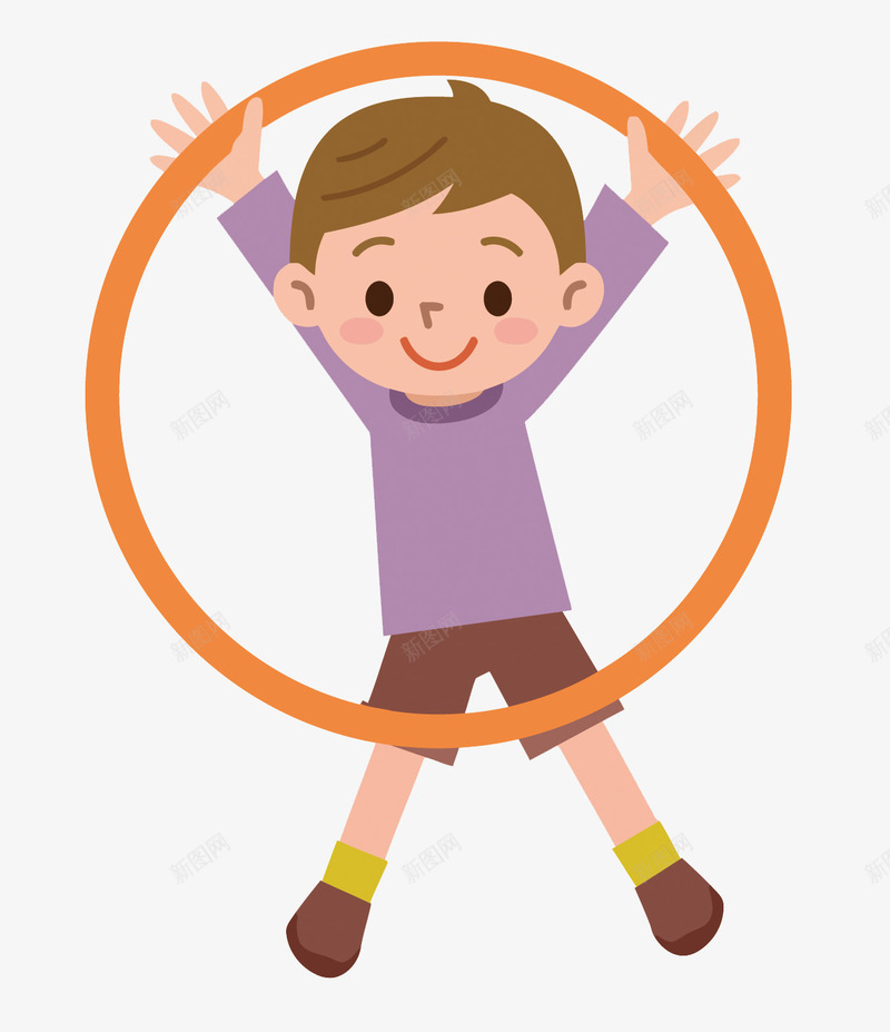 圆圈里的小孩子矢量图eps免抠素材_新图网 https://ixintu.com 儿童游戏 卡通 圆圈 孩子PNG矢量图 孩子免扣PNG图 小孩矢量 手绘 矢量图