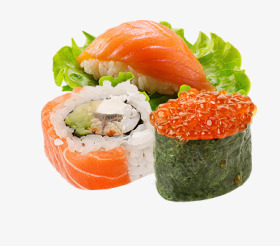 寿司png免抠素材_新图网 https://ixintu.com 寿司 日本 紫菜 绿色饭团 美食 饭团