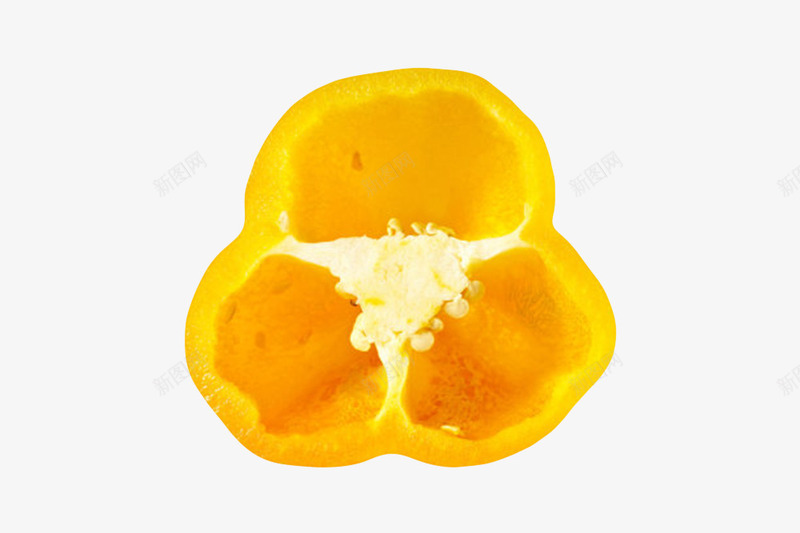黄色美味被切开的黄灯笼椒实物png免抠素材_新图网 https://ixintu.com 切开 植物 植物界 沟纹 甜椒 空空的 菜肴 蓬松 辣椒 辣椒仁 钟状 食物 食用 黄灯笼椒