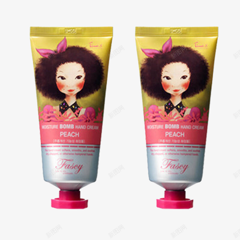 PEACH护手霜png免抠素材_新图网 https://ixintu.com 产品实物 护手霜 护肤用品 美白嫩肤