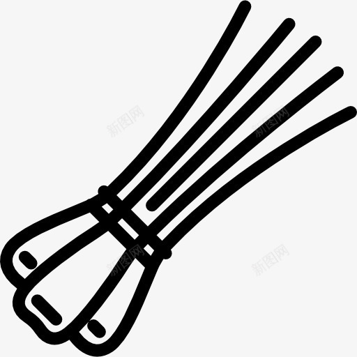 韭菜图标png_新图网 https://ixintu.com 健康 厨师 烹饪 韭菜 食品