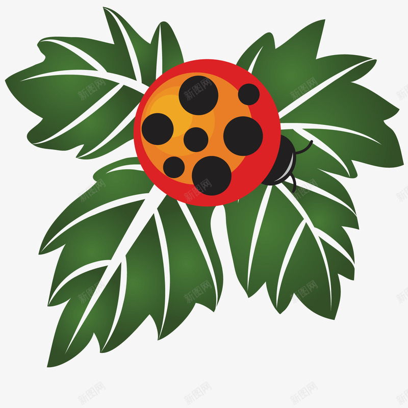 艺术植物树叶矢量图ai免抠素材_新图网 https://ixintu.com 剪影虫子 叶子 手绘 时尚花纹 模型 绘画剪影 矢量图