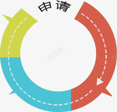 旋转图案png免抠素材_新图网 https://ixintu.com 形状 手绘 方向 模型 箭头