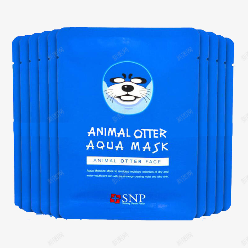 SNP动物面膜png免抠素材_新图网 https://ixintu.com 产品实物 可爱形状 护肤产品 面膜