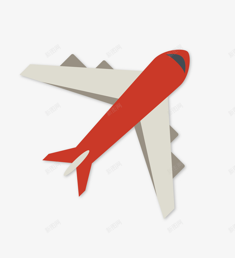 飞在天空的航空飞机png免抠素材_新图网 https://ixintu.com 卡通 飞机 飞翔