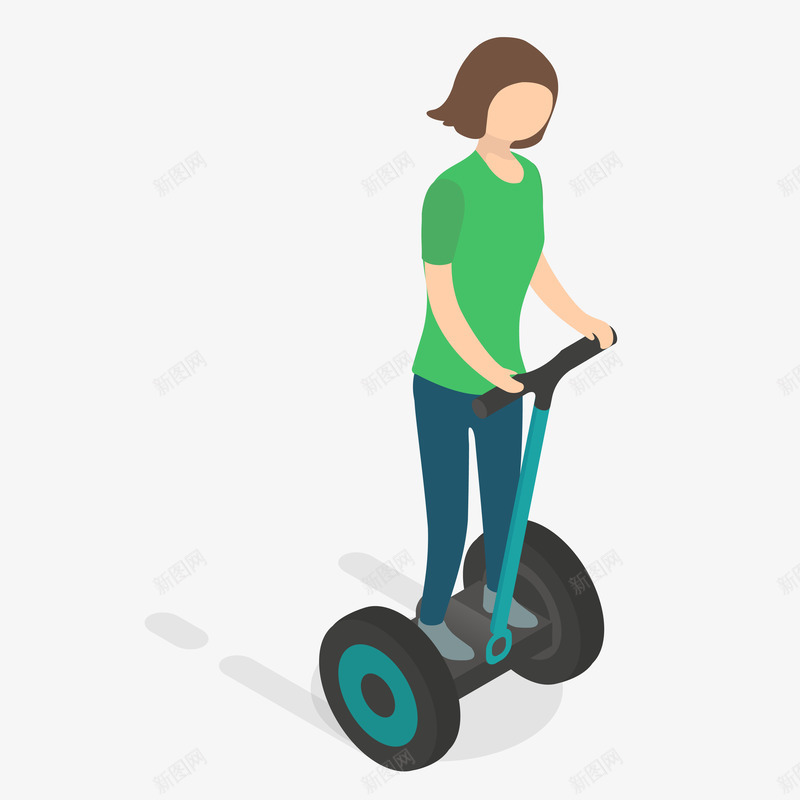 卡通平衡车png免抠素材_新图网 https://ixintu.com 卡通 卡通小汽车 平衡车 扁平汽车 汽车模型 汽车矢量图