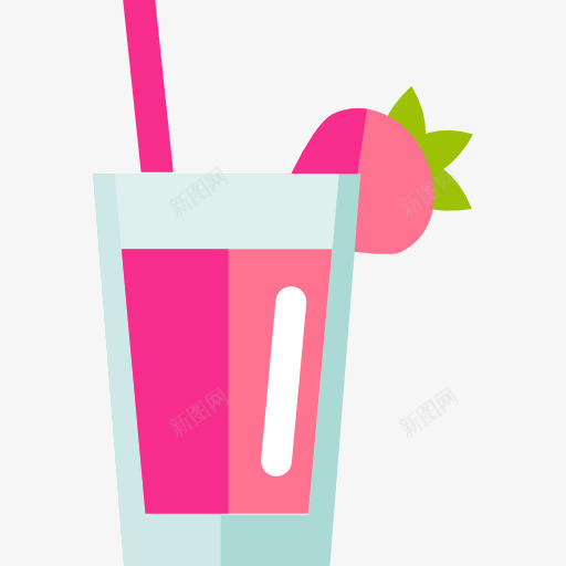 草莓果茶图标png_新图网 https://ixintu.com 健康食品 有机食品餐厅 果汁 水果 素食 草莓果茶 食品 饮料