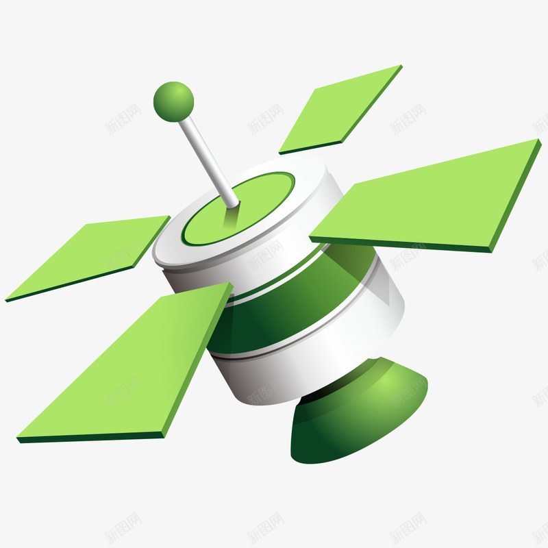 卡通人造卫星模型png免抠素材_新图网 https://ixintu.com 人造卫星 卡通 卡通卫星 卫星模型