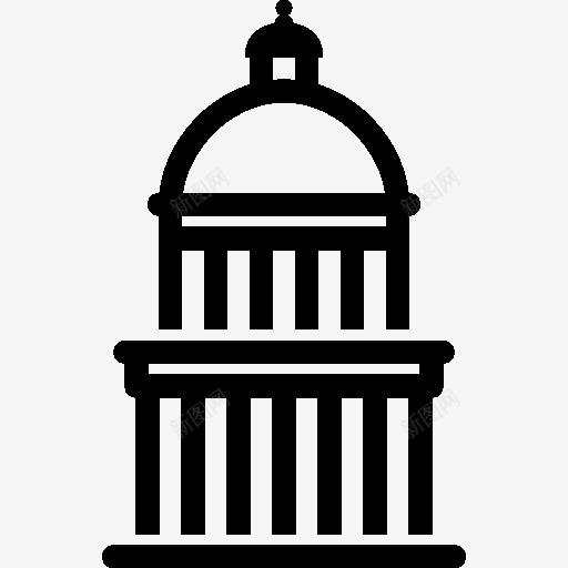 旅游美国国会图标png_新图网 https://ixintu.com capitol government law legal travel 国会大厦 政府 旅行 法律