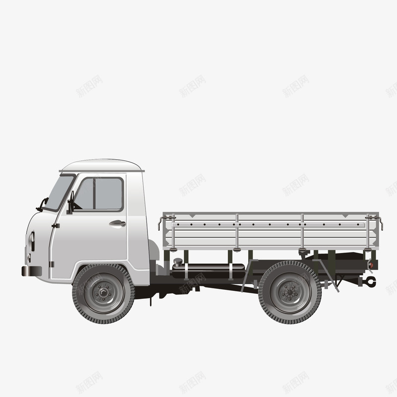卡车车侧面png免抠素材_新图网 https://ixintu.com 卡车 图案 汽车 车侧面