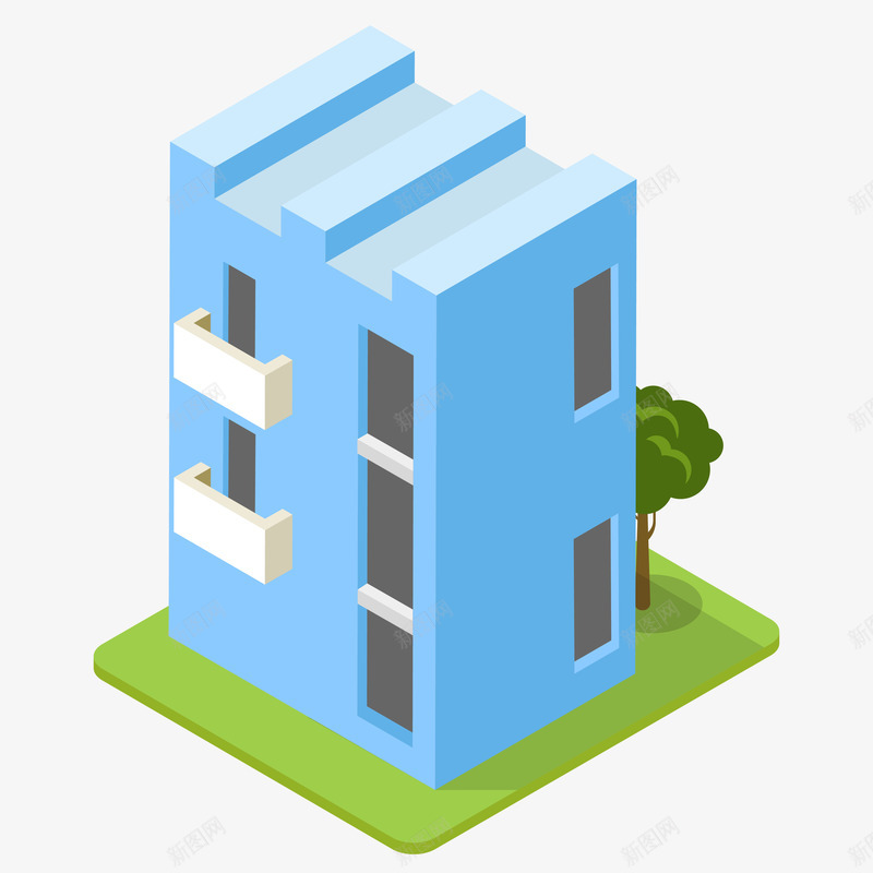 创意房屋建设矢量图ai免抠素材_新图网 https://ixintu.com 创意 建筑 房子 房屋 投影 模型 立体 纹路 质感 阳台 阴影 矢量图