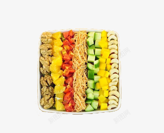 美味蔬菜水果沙拉png免抠素材_新图网 https://ixintu.com 健康 水果 水果色拉 沙拉 沙拉酱 维生素 美食 营养 蔬菜