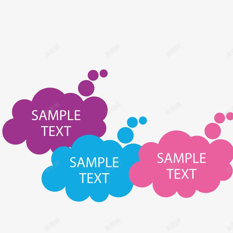 信息消息通知png免抠素材_新图网 https://ixintu.com 图形 展示 底纹 文案字体 模型