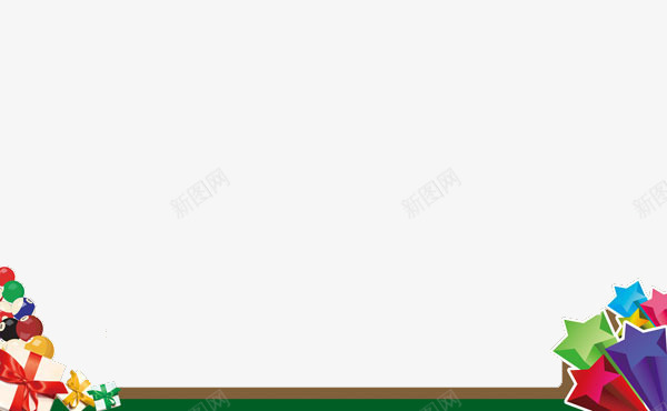 礼品星星底边条纹png免抠素材_新图网 https://ixintu.com 星星 条纹 礼品 礼盒 装饰