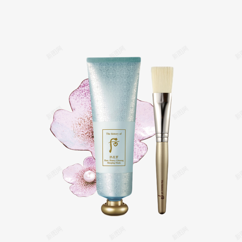 Whoo后睡眠面膜拱辰享寒抚肌png免抠素材_新图网 https://ixintu.com Whoo 产品实物 保湿 免洗 后 护肤 补水 面膜