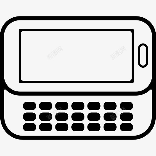 手机与灵活的键盘图标png_新图网 https://ixintu.com 工具 工具和用具 手机 手机套 柔性 模型 电话 设计 键盘