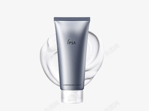 产品实物清洁面膜png免抠素材_新图网 https://ixintu.com 护肤品 日本茵芙莎IPSA 清洁面膜