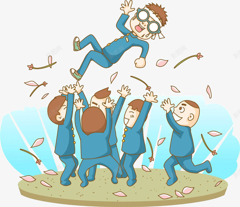 毕业狂欢png免抠素材_新图网 https://ixintu.com party 庆祝毕业 毕业party 毕业庆祝 毕业派对 狂欢Party 狂欢party