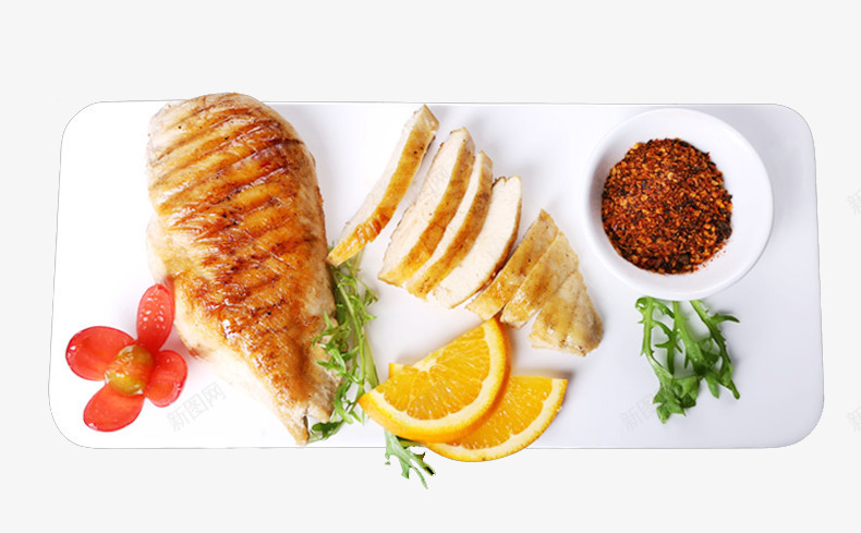 健康饮食鸡排肉png免抠素材_新图网 https://ixintu.com 切片鸡排 原味鸡排肉 美食鸡肉 芝士鸡排 高蛋白鸡排肉 鸡肉餐饮