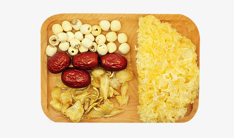 美味的银耳汤png免抠素材_新图网 https://ixintu.com 俯拍银耳 健康食材 干制银耳 美味莲子 莲子羹食材 银耳莲子羹