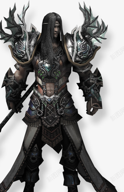 黑暗骑士模型造型png免抠素材_新图网 https://ixintu.com 模型 造型 骑士 黑暗
