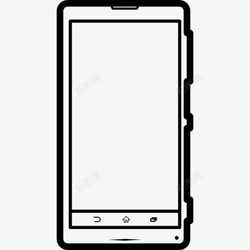 手机的流行模式索尼XperiaZL图标png_新图网 https://ixintu.com XperiaZL 大众 工具 工具和器具 手机 手机模型 索尼