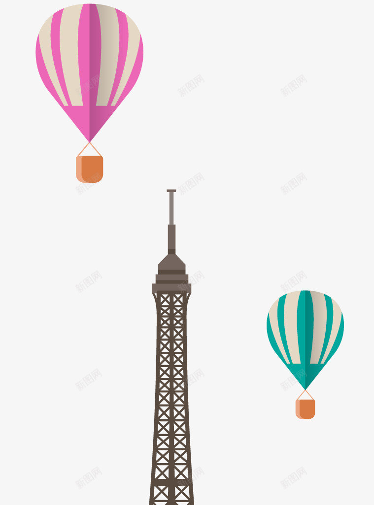 手绘东京铁塔矢量图ai免抠素材_新图网 https://ixintu.com 东京 东京铁塔 手绘插画 旅游 旅行 日本 铁塔 矢量图