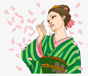 人物png免抠素材_新图网 https://ixintu.com 人物 日本人物 日本元素 日本女人 日本服装