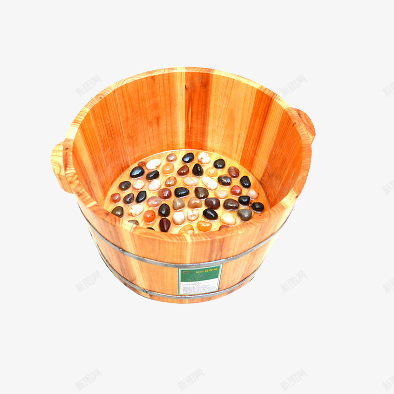 泡脚木桶png免抠素材_新图网 https://ixintu.com 按摩 木桶 泡脚 温泉 石头