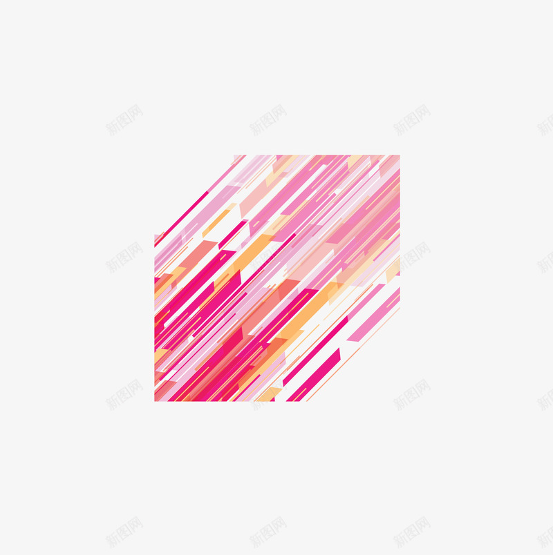 粉红色斜纹科技花纹矢量图ai免抠素材_新图网 https://ixintu.com 斜纹花纹 矢量png 科技感 科技花纹 粉红色 粉色斜纹 矢量图