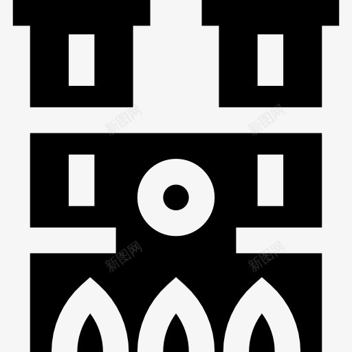 圣母图标png_新图网 https://ixintu.com 圣母院 地标建筑 天主教大教堂 巴黎 建筑 欧洲 法国 纪念碑