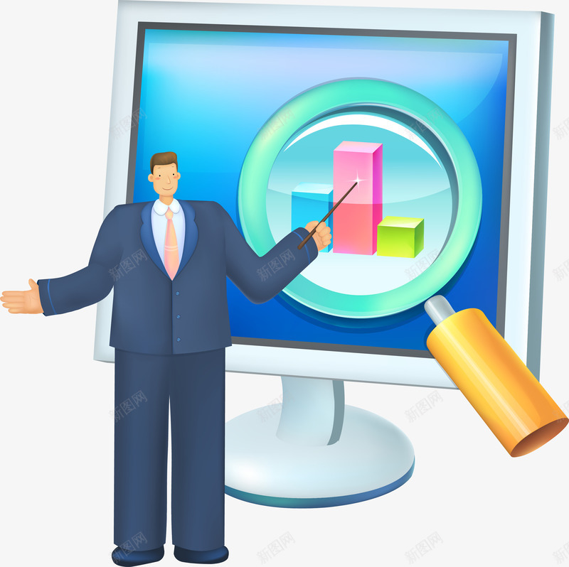 职场销售人物矢量图ai免抠素材_新图网 https://ixintu.com 企业内训 培训班 教育培训 新员工 新员工培训 销售培训 矢量图