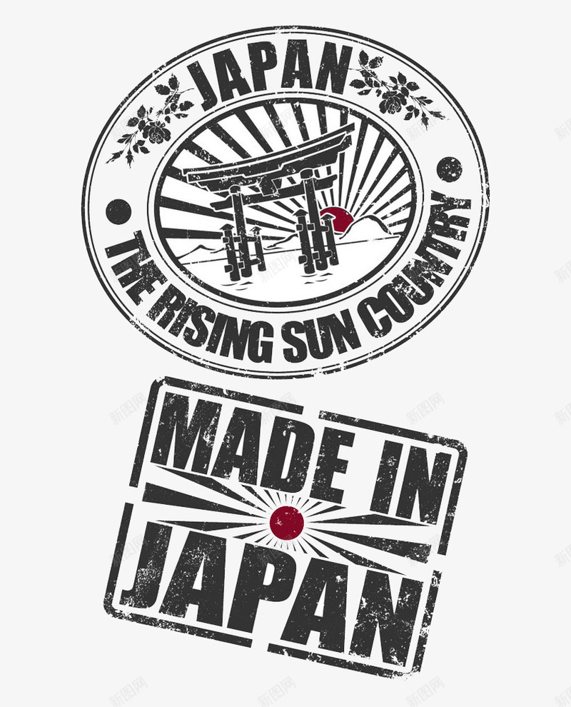 日本图标片png_新图网 https://ixintu.com 图标 日本 黑色