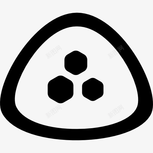 粟实图标png_新图网 https://ixintu.com 寿司卷 日本 食品 鱼