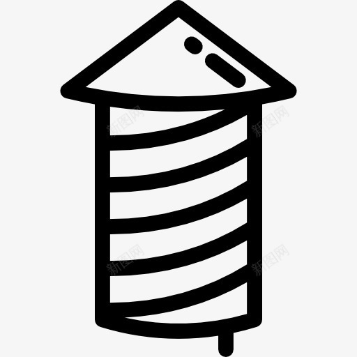 烟花图标png_新图网 https://ixintu.com 庆祝圣诞节 火箭 聚会 迹象