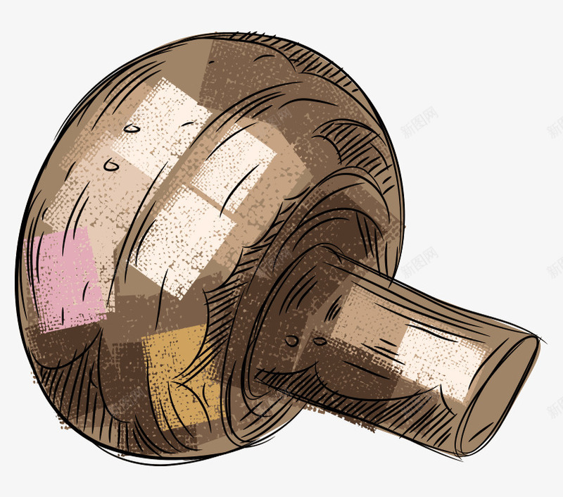 咖啡色口蘑蘑菇菌类手绘插画写实png免抠素材_新图网 https://ixintu.com 口蘑矢量图 咖啡色口蘑蘑菇菌类手绘插画写实高清免抠下载免费下载 咖啡色蘑菇 菌类手绘 菌类插画 蔬菜手绘插画 蔬菜蘑菇矢量