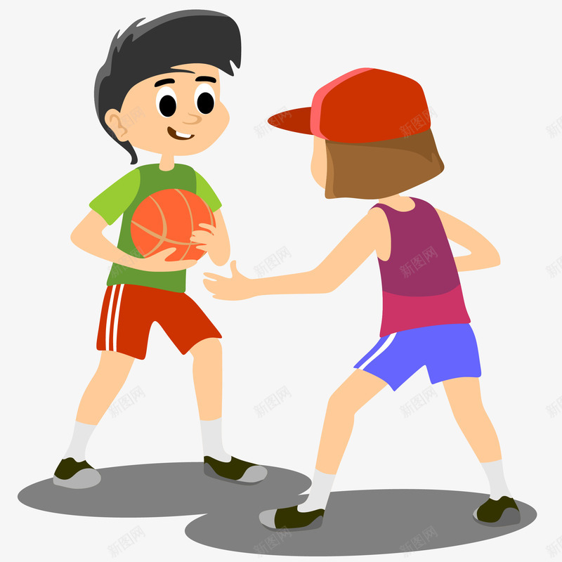学生上体育课插画矢量图ai免抠素材_新图网 https://ixintu.com 体育 学习 学生 学生上体育课矢量插画 开学季 教育 比赛 矢量图