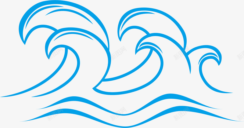 浪花卡通png免抠素材_新图网 https://ixintu.com 卡通 大海浪 日本海浪 日本海浪图 浪花 海浪