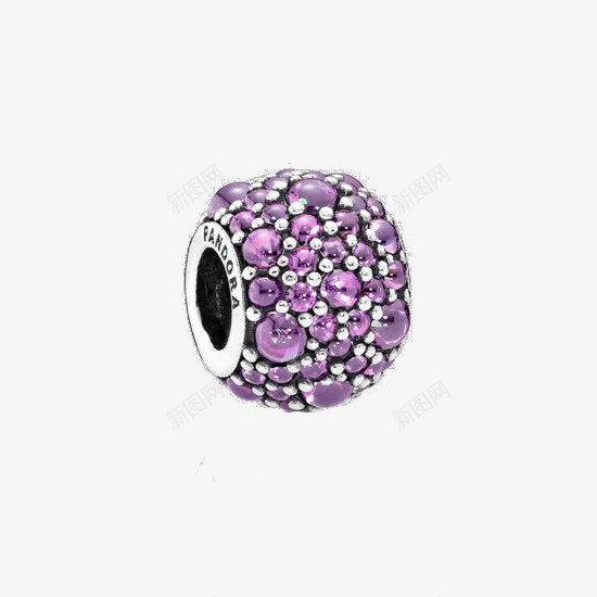 潘多拉闪烁水滴系列925银串饰图标png_新图网 https://ixintu.com 791755CFP 七夕情人节礼物 促销活动 奢侈品饰品 潘多拉LOGO 潘多拉闪烁水滴系列925银串饰梦幻紫色免费下载 电商产品