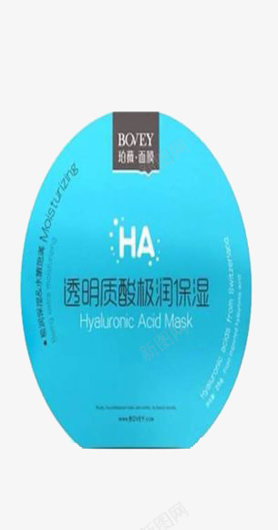 珀薇透明质酸面膜png免抠素材_新图网 https://ixintu.com 产品实物 护肤品 珀薇 透明质酸面膜 面膜