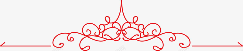 红色花纹png免抠素材_新图网 https://ixintu.com 卡通 彩色边条 欧式边条 红色边条 花边 装饰边条 边条 鲜花边条
