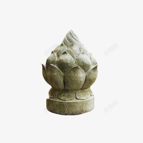 石头打磨的莲花座png免抠素材_新图网 https://ixintu.com 打磨 石头 莲座 莲花台 莲花座 莲花造型