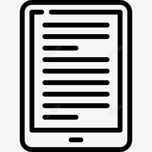 电子书图标png_新图网 https://ixintu.com 书 书籍 图书馆 学习 技术 教育 电子书 研究 阅读