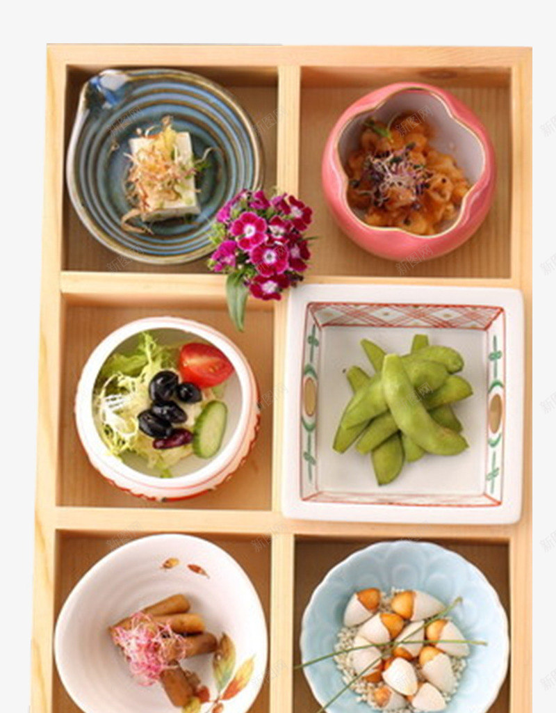 日本料理开胃小菜拼盘png免抠素材_新图网 https://ixintu.com 凉菜 开胃小菜 拼盘 日料 日本料理 毛豆 餐厅