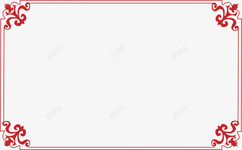 欧式边条矢量图eps免抠素材_新图网 https://ixintu.com 卡通 彩色边条 欧式边条 红色边条 花纹 装饰边条 边条 矢量图