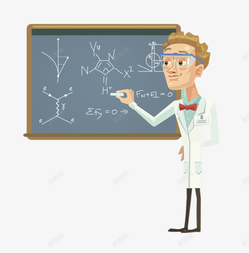 卡通数学教师公式教育png免抠素材_新图网 https://ixintu.com 免扣 免费下载 公式 函数 函数曲线 弯曲 数学 曲线 符号 线条