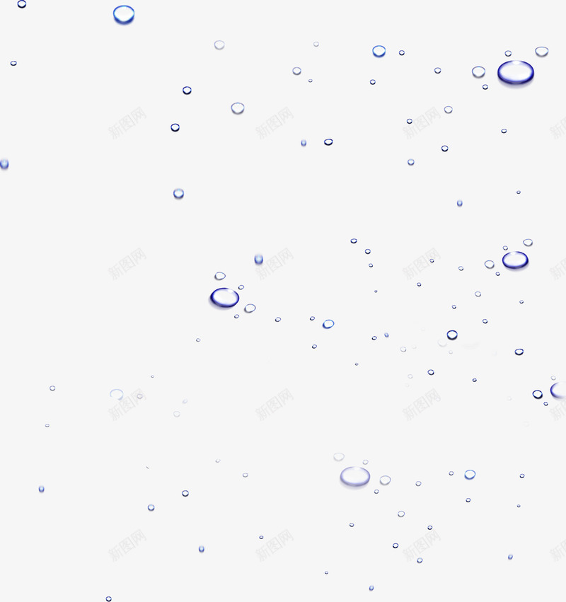 白色卡通水珠抽象png免抠素材_新图网 https://ixintu.com 卡通 抽象 水珠 白色