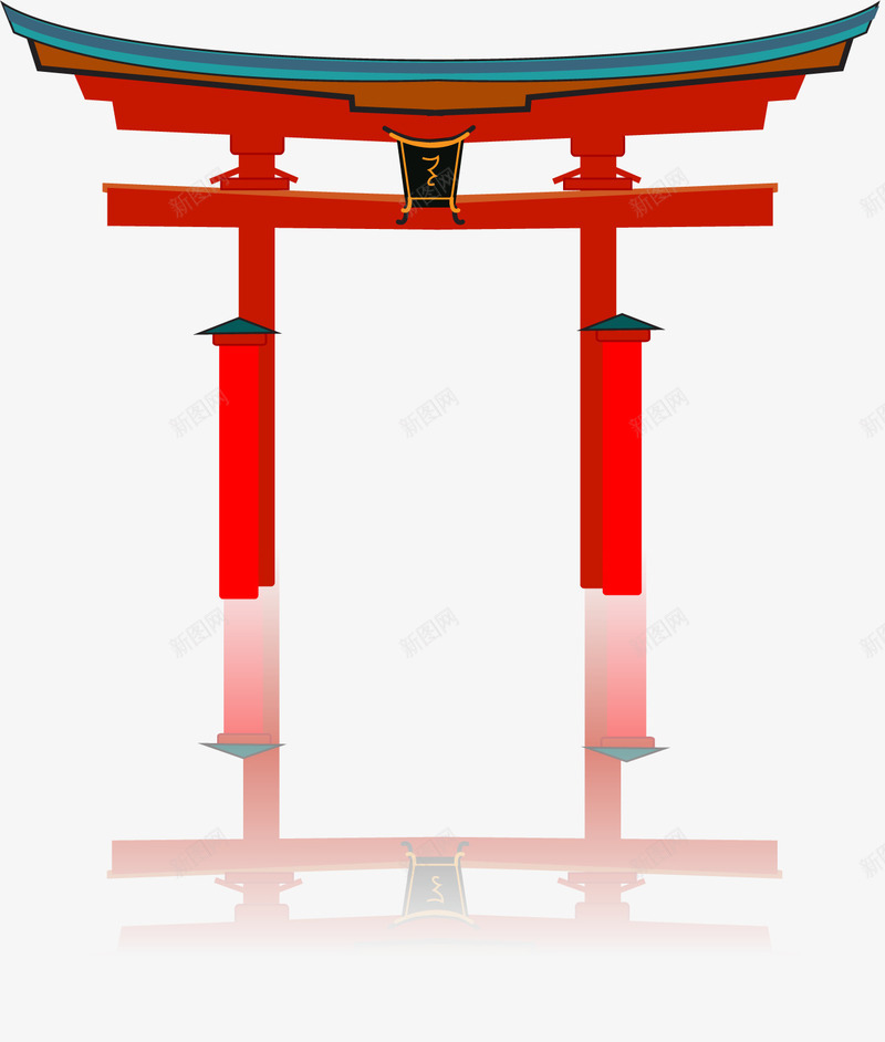 手绘古典建筑png免抠素材_新图网 https://ixintu.com 古典建筑 手绘 日本